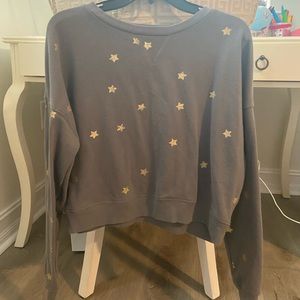 Fifth Sun Starry Cropped Sweater